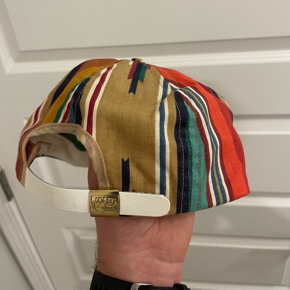Western Striped Rope Hat - Picture 3 of 3